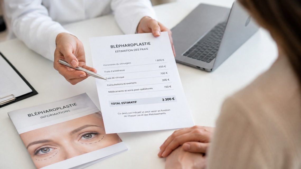 Combien coûte une blépharoplastie ?